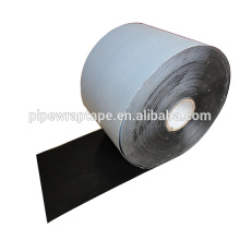 Bitumen rubber based adhesive polyethylene wrap tape for underground pipe